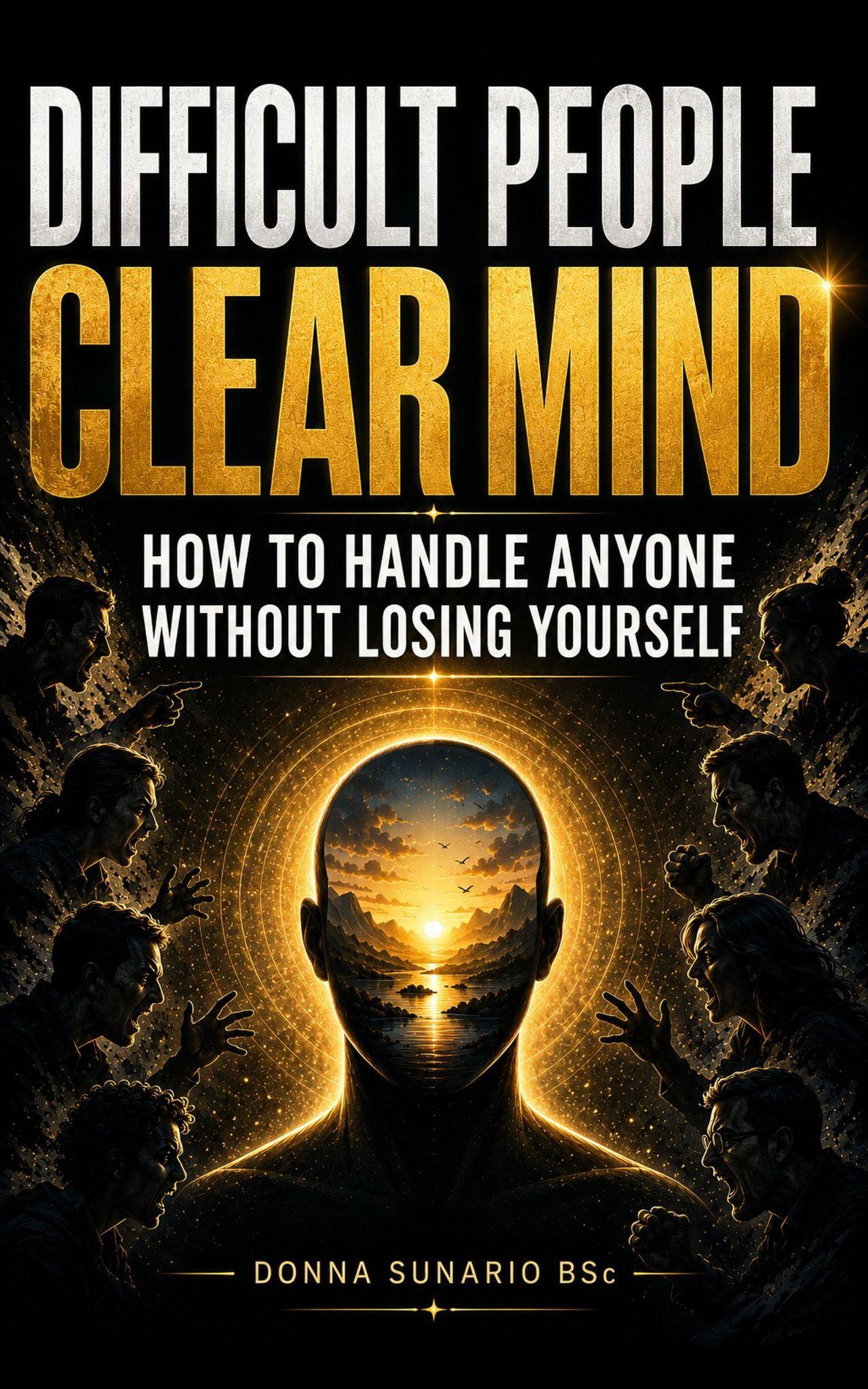 Difficult People Clear Mind by Donna Sunario BSc, front cover
