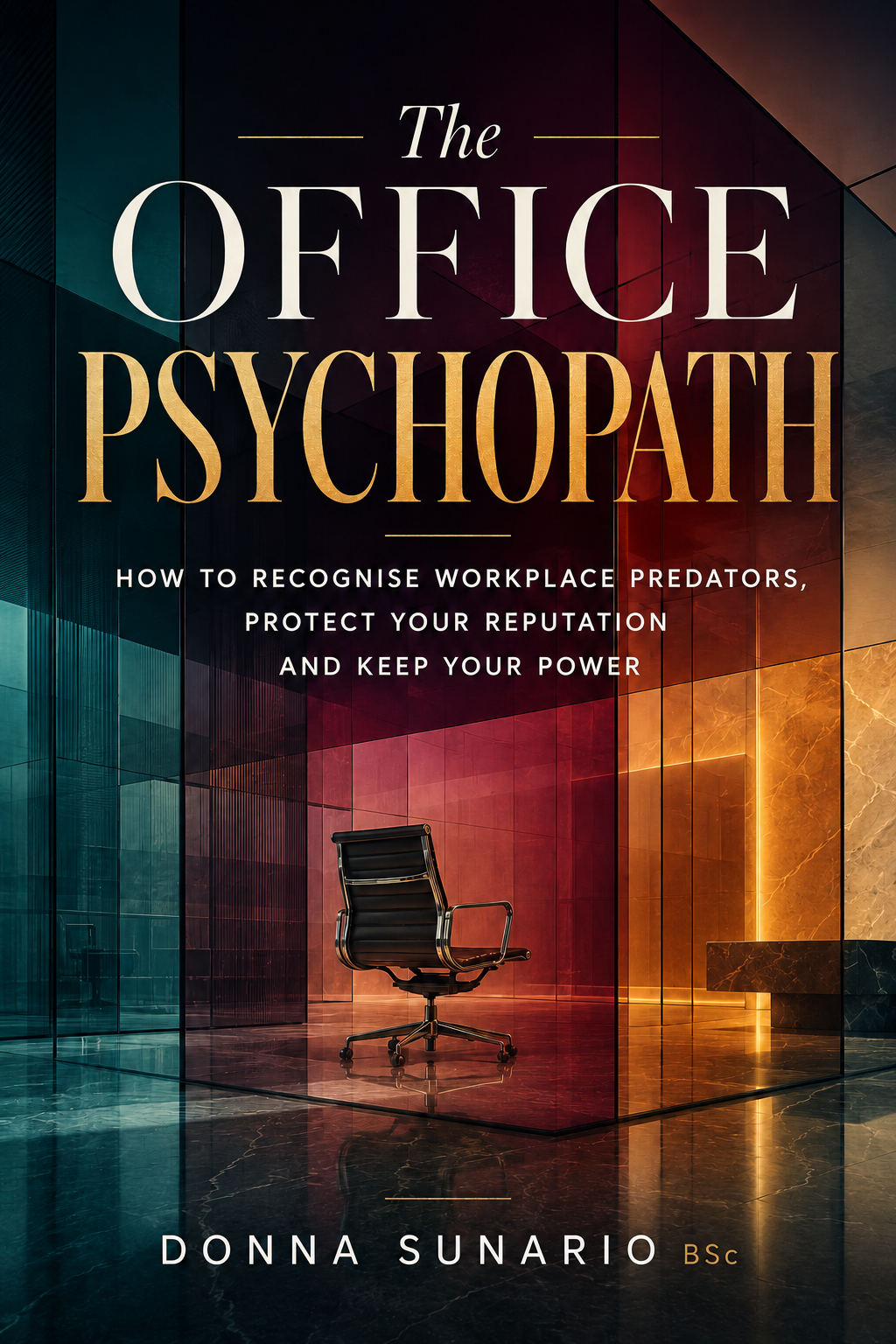 The Office Psychopath by Donna Sunario BSc, front cover