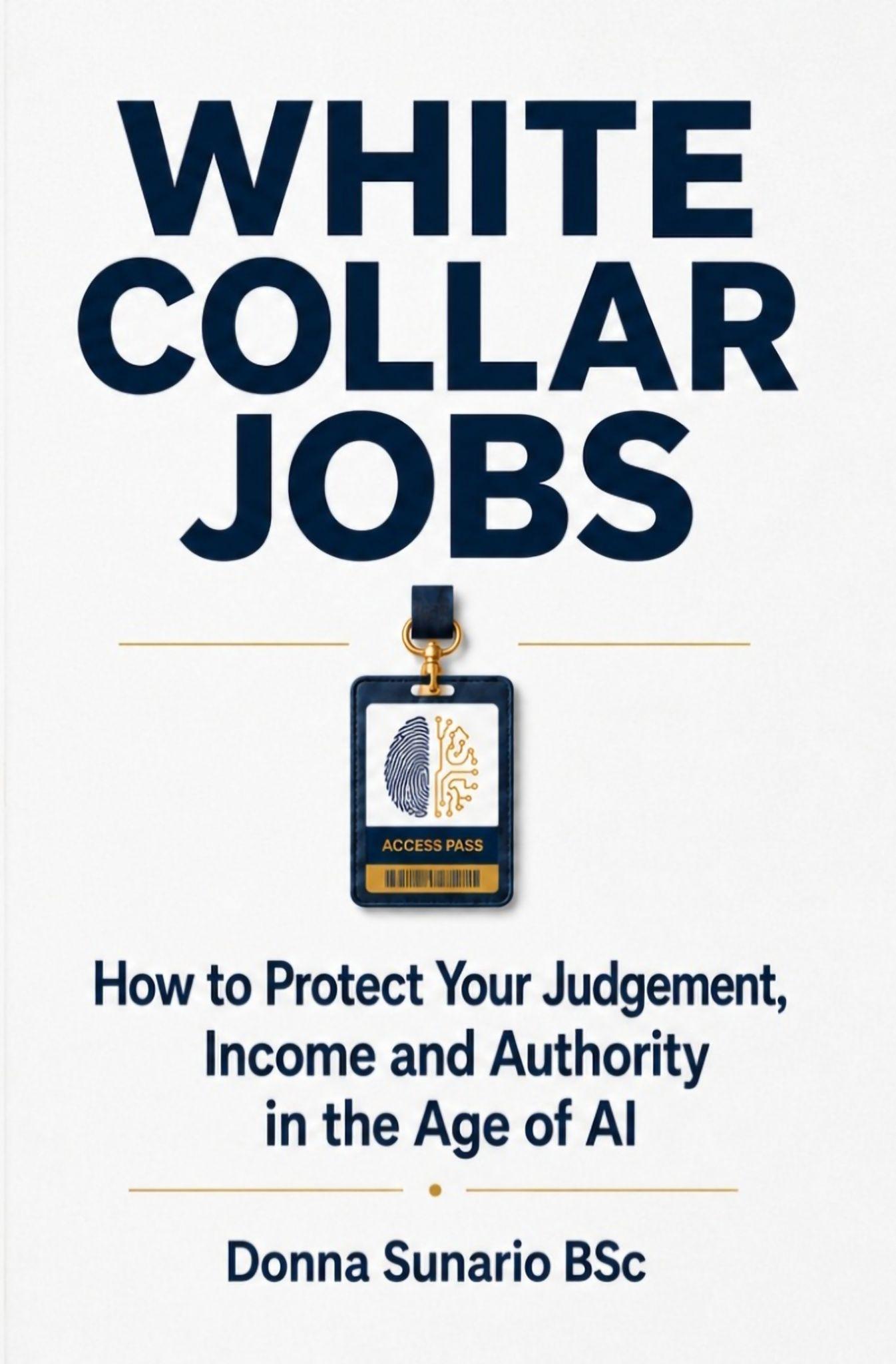 White Collar Jobs by Donna Sunario BSc, front cover
